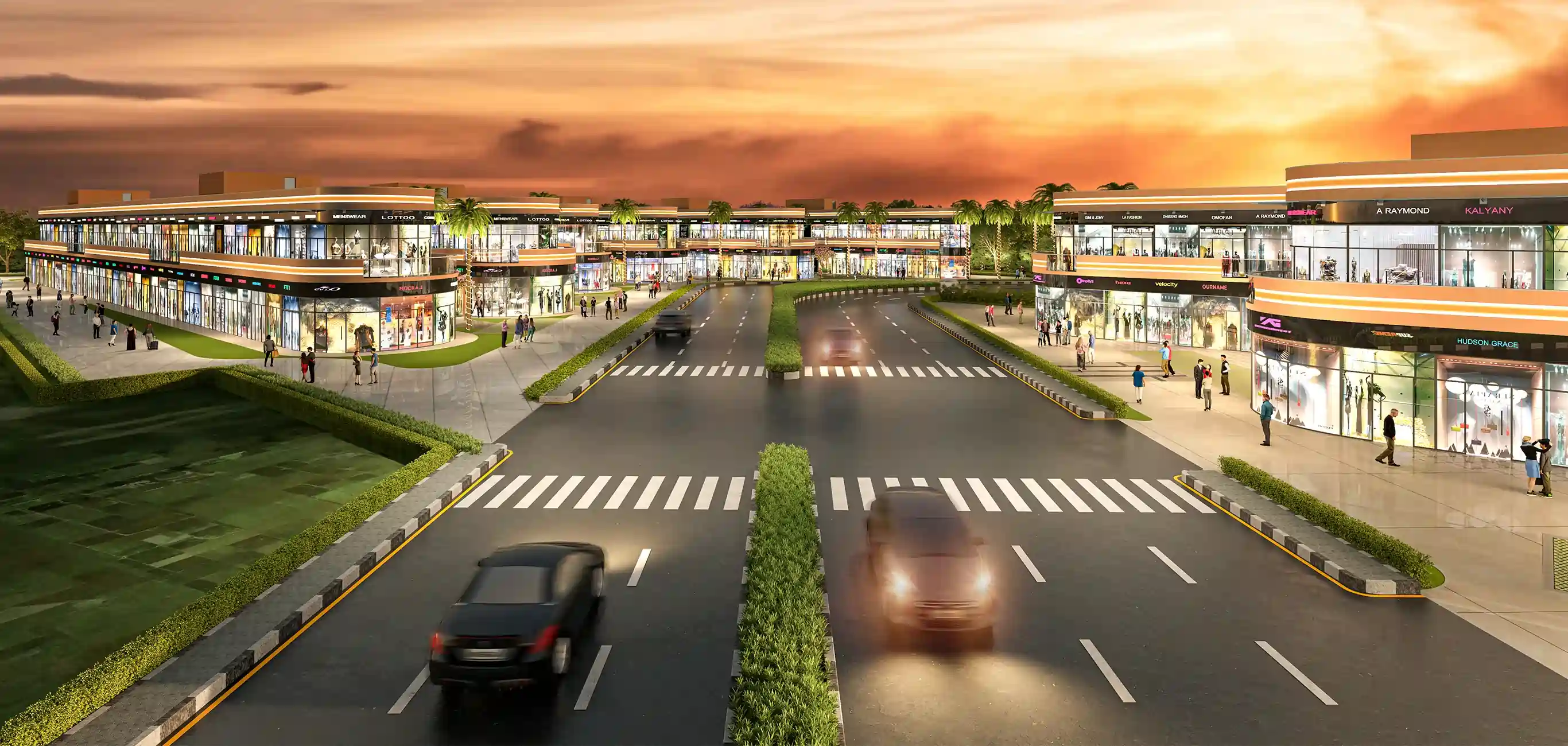 High street retail concept