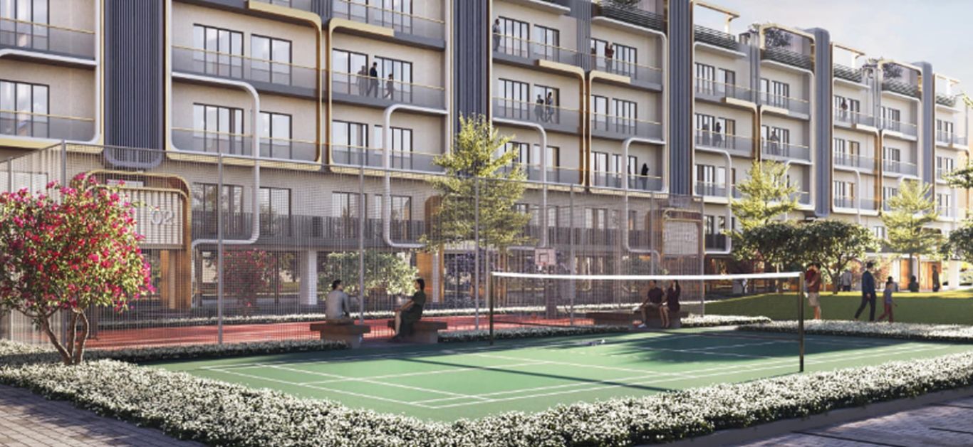 Ganga Realty Valley Lobby View